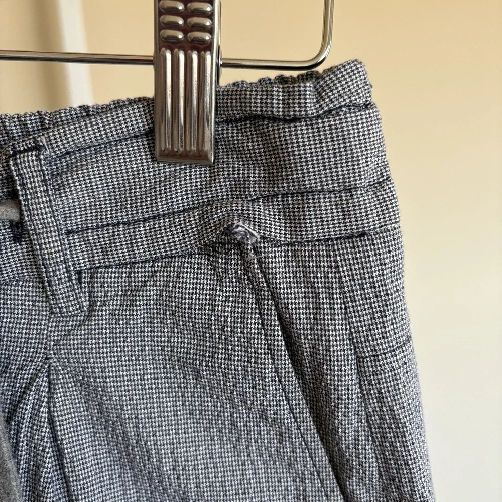 Eleventy Mens 46 Drawstring Cotton Blended Premium Pleated Pants Textured‎